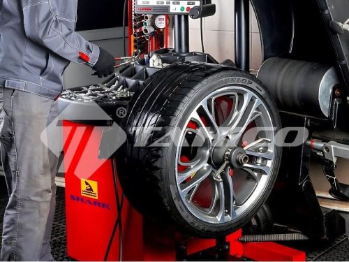 Máy cân bằng lốp xe ô tô bằng cơ Shark SK1500E