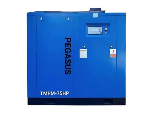 Máy nén khí trục vít biến tần 75HP