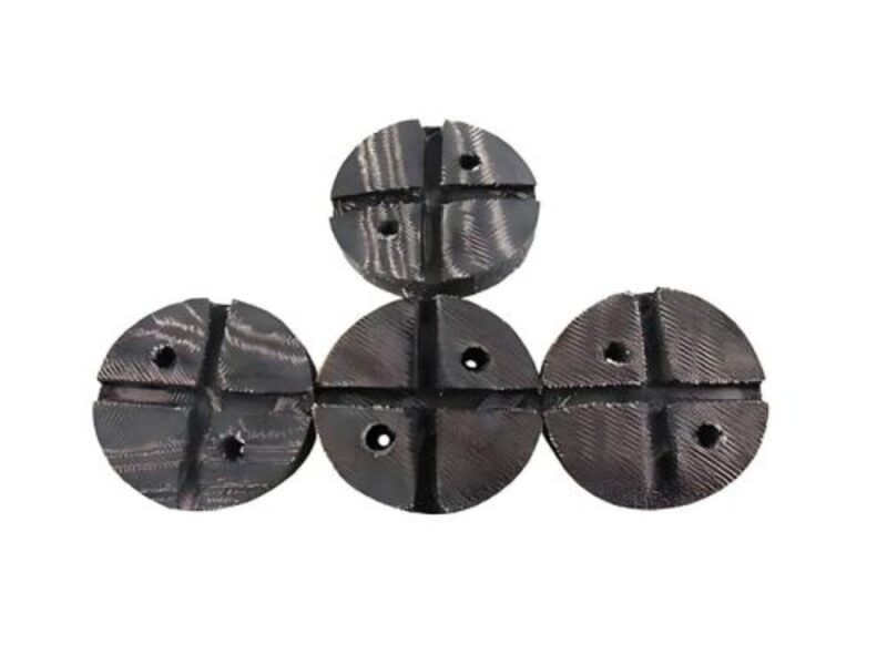 Ốp cao su tay cầu 2 trụ loại bố vải 2 lỗ