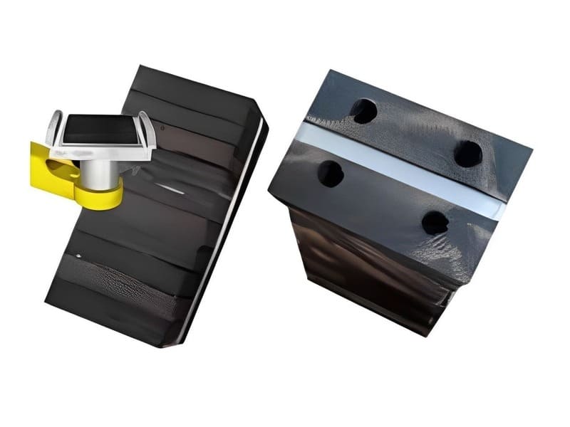 Ốp cao su tay cầu nâng ô tô 2 trụ loại bố vải 4 lỗ