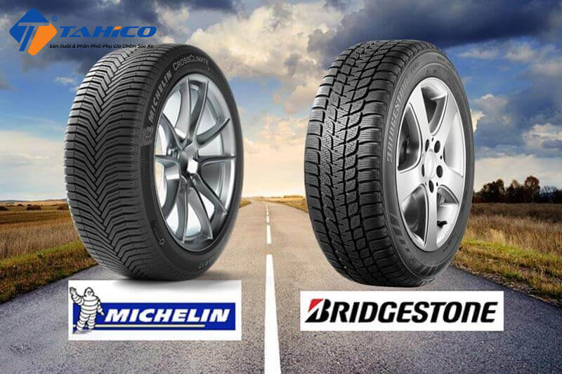 So Sánh Lốp Michelin và Bridgestone