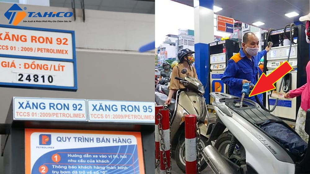 Xe Ga Đổ Xăng Gì