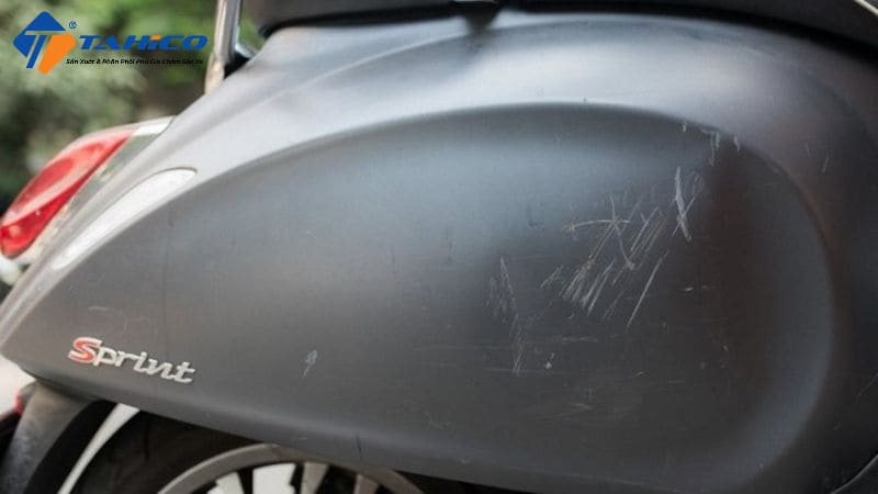 Xe Sơn Nhám Bị Trầy Phải Làm Sao